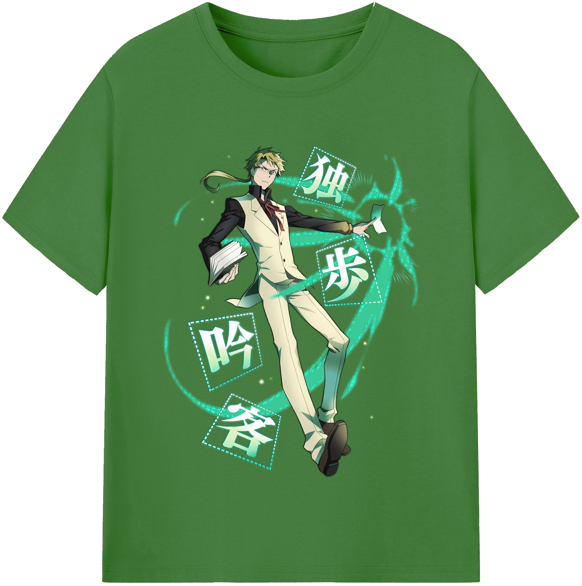 （画像用） 文豪ストレイドッグス Bungo Stray Dogs レディースカジュアルプリントTシャツ（綿100％）
